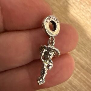 Disney Silver Jessie Dangle Charm Bracelet Pendant - Silver